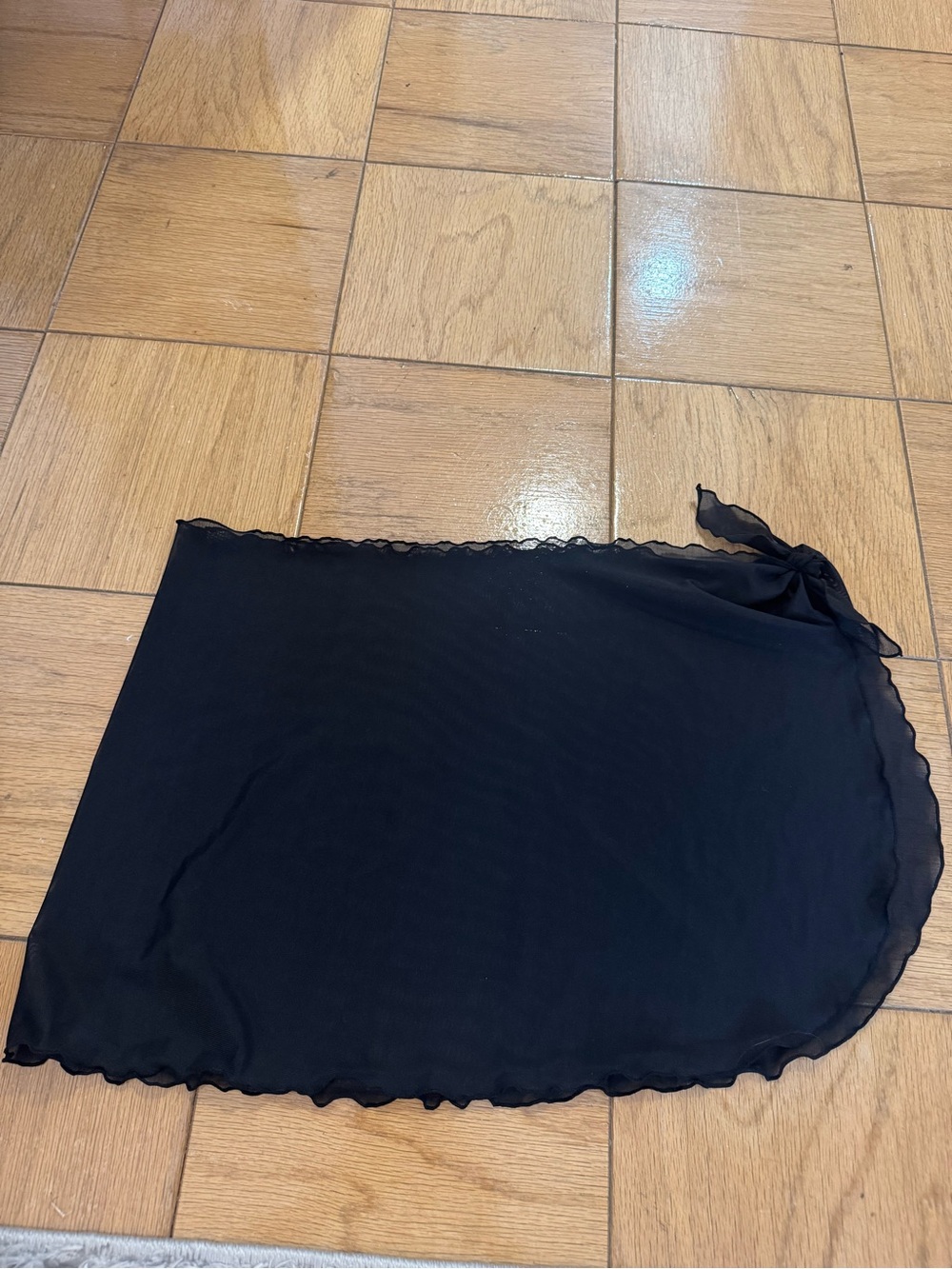 Target Black Women's Swim Sarong Cover-Up